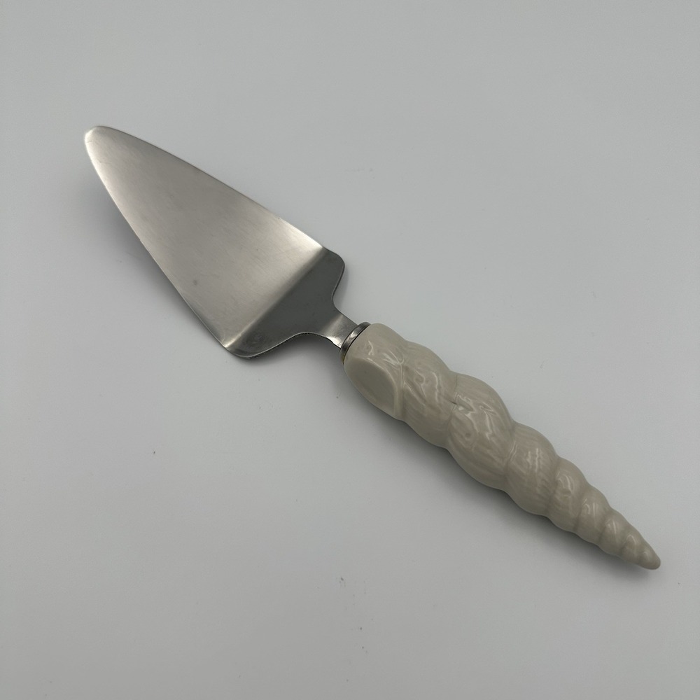 Shafford Pie Cake Dessert Server‎ Stainless Steel with Shell Handle Japan